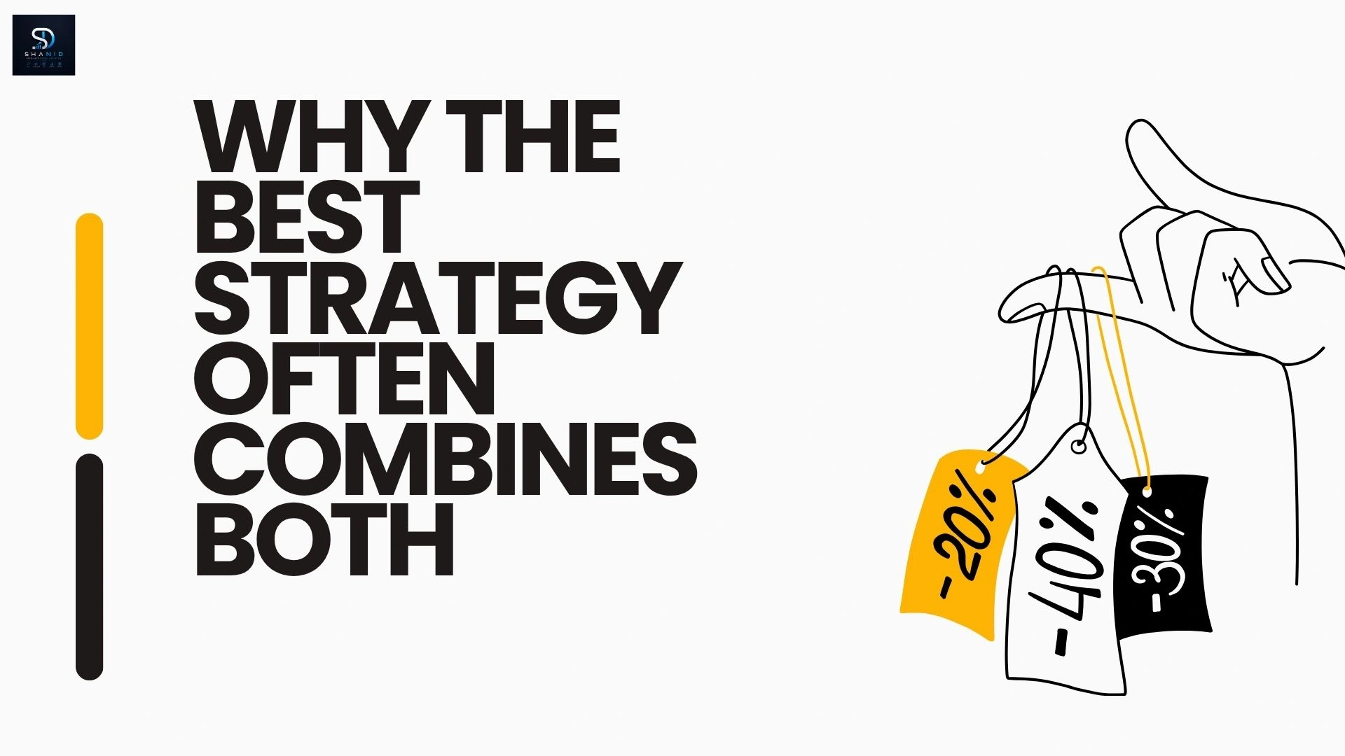 Why the Best Strategy Often Combines Both